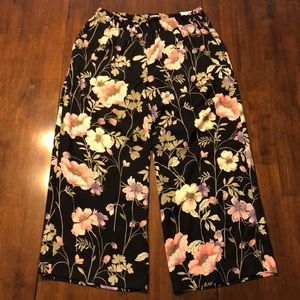 Express Cropped Culottes Mid Rise